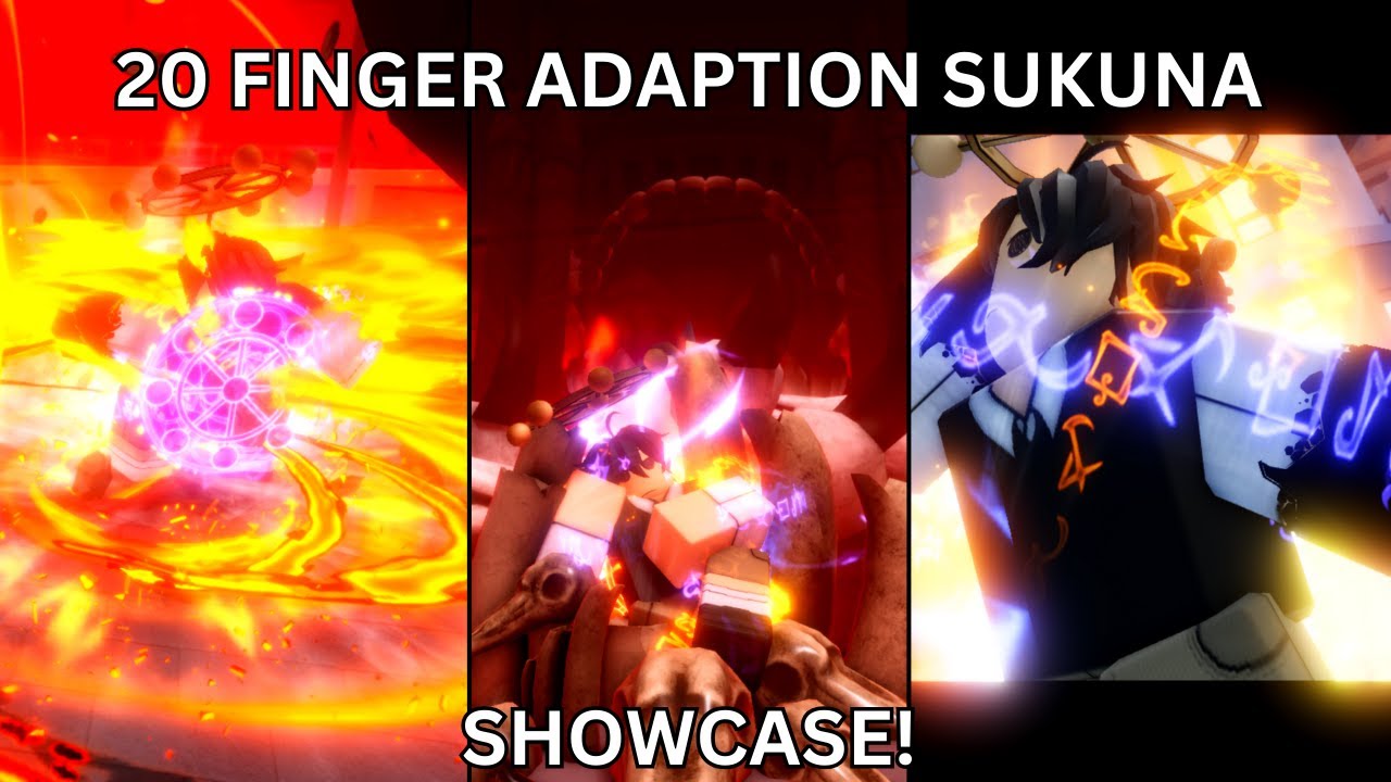 MAX ADAPTION SUKUNA SHOWCASE! (A Universal Time)