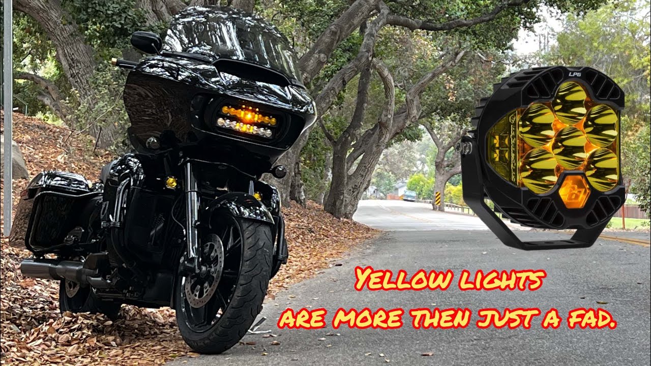 What's with all these yellow lights!
