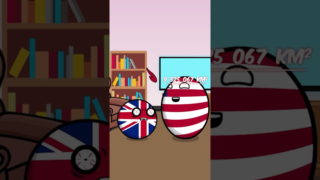 The UK has increased its area #countryballs