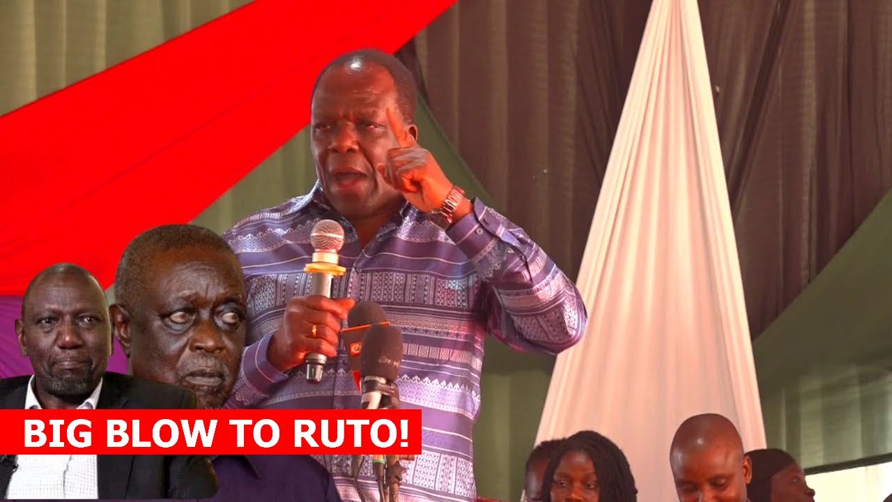 Big blow to Ruto as Oparanya vow to finish ODM Party, forms another faction called G8 to fight Oburu