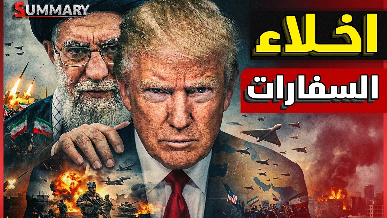 بدء مغادرة البعثات الأوروبية لدول الخليج استعداداً لحرب النهاية بين أمريكا و إيران