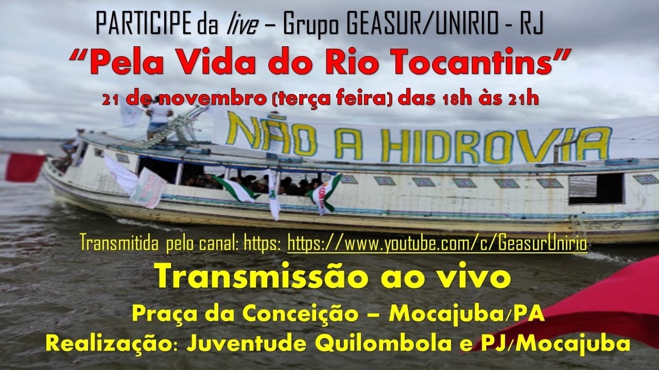 PELA VIDA DO RIO TOCANTIS