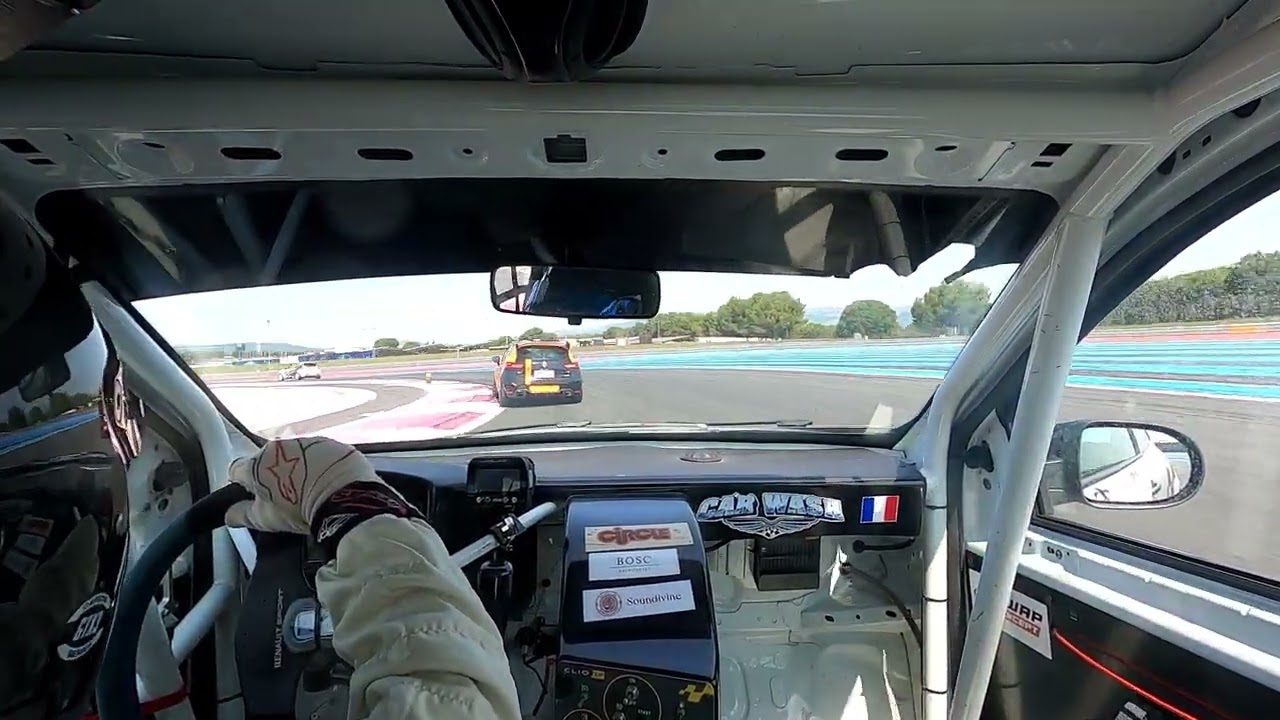 free racing TTE (paul ricard) clio 3 cup vs clio 4 cup