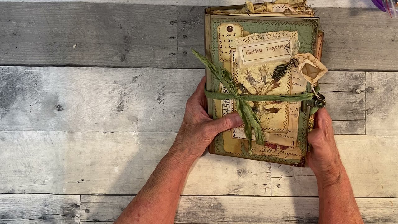 Fall Altered Book ~ Junk Journal Flip Through
