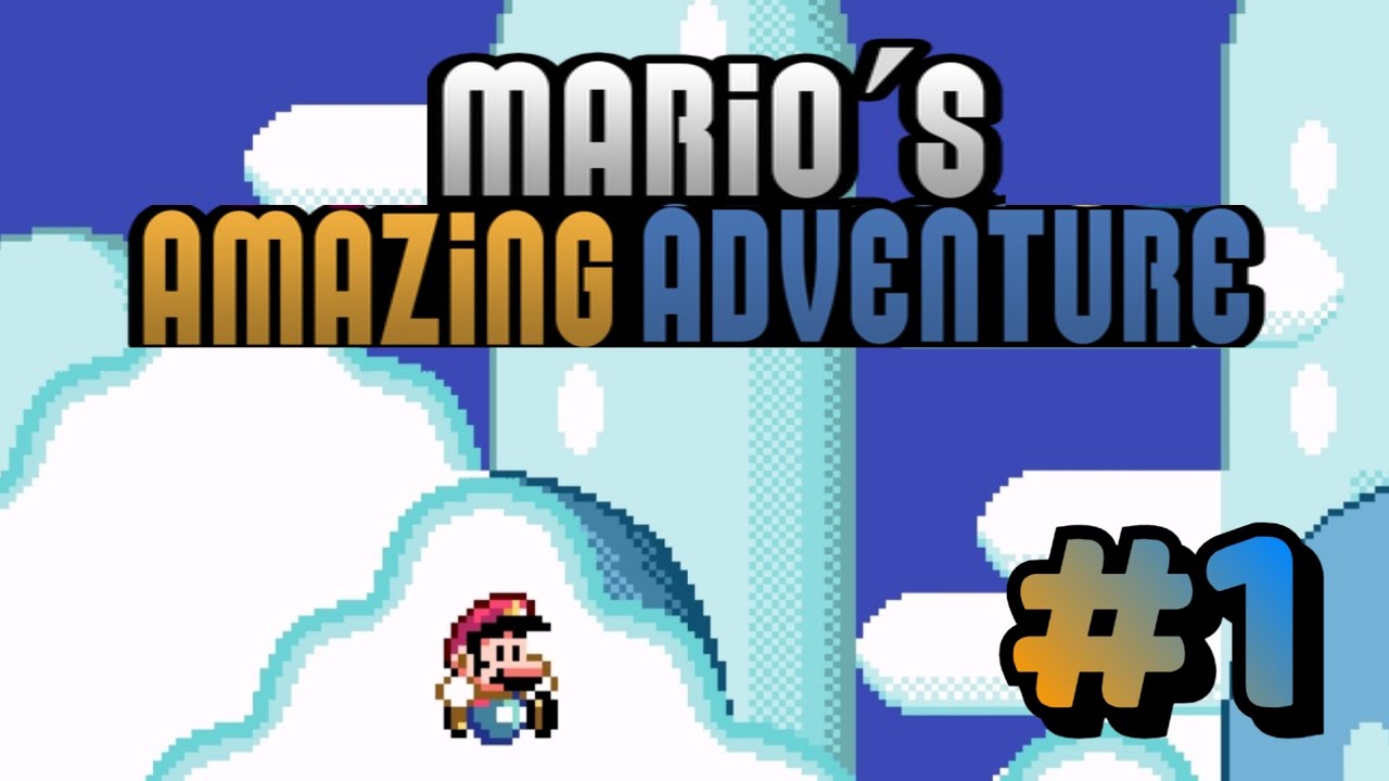 MARIO'S AMAZING ADVENTURE #1 [SMW HACK] [DÉCOUVERTE]