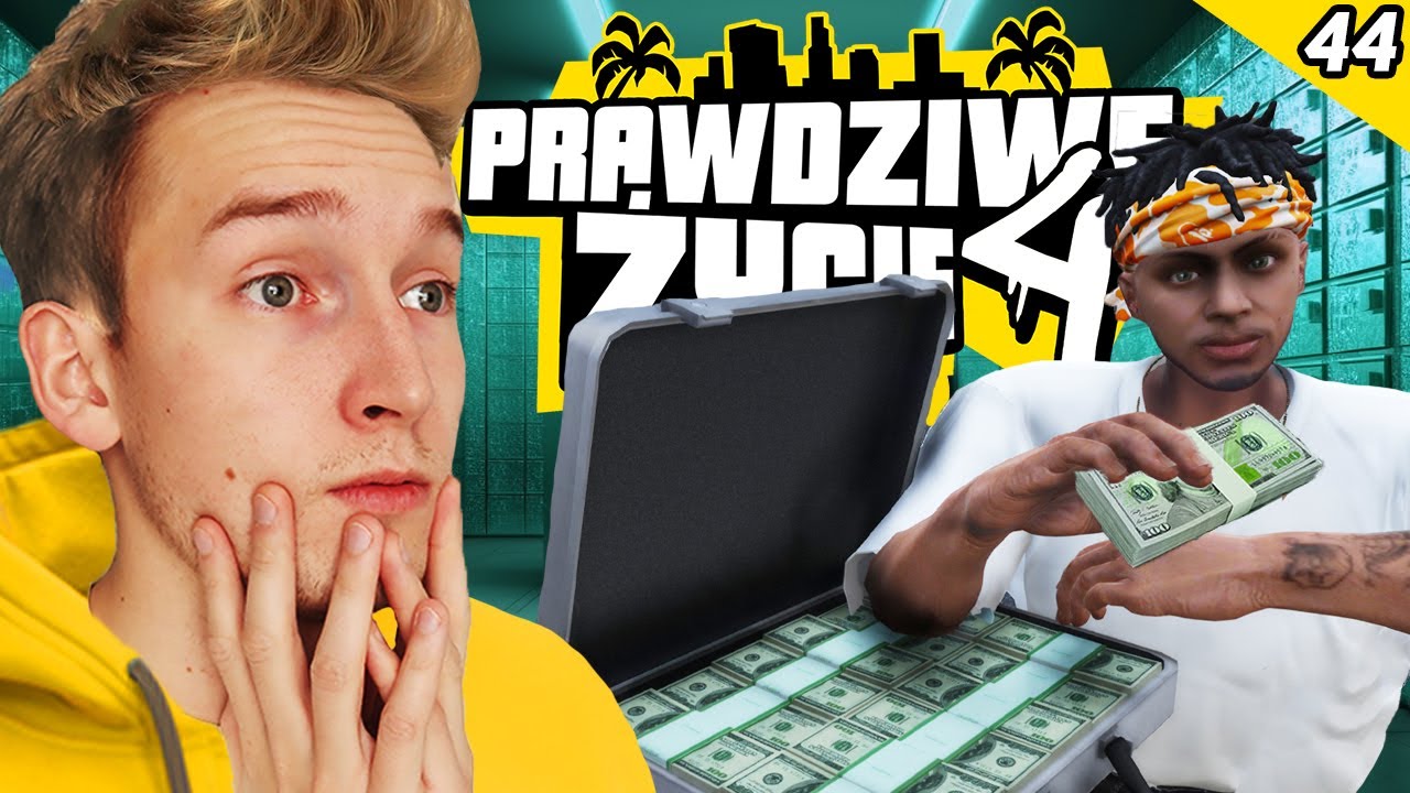 GTA V PRAWDZIWE ŻYCIE #44 DOSTAŁEM TYSIĄCE $! 💰  [S4]