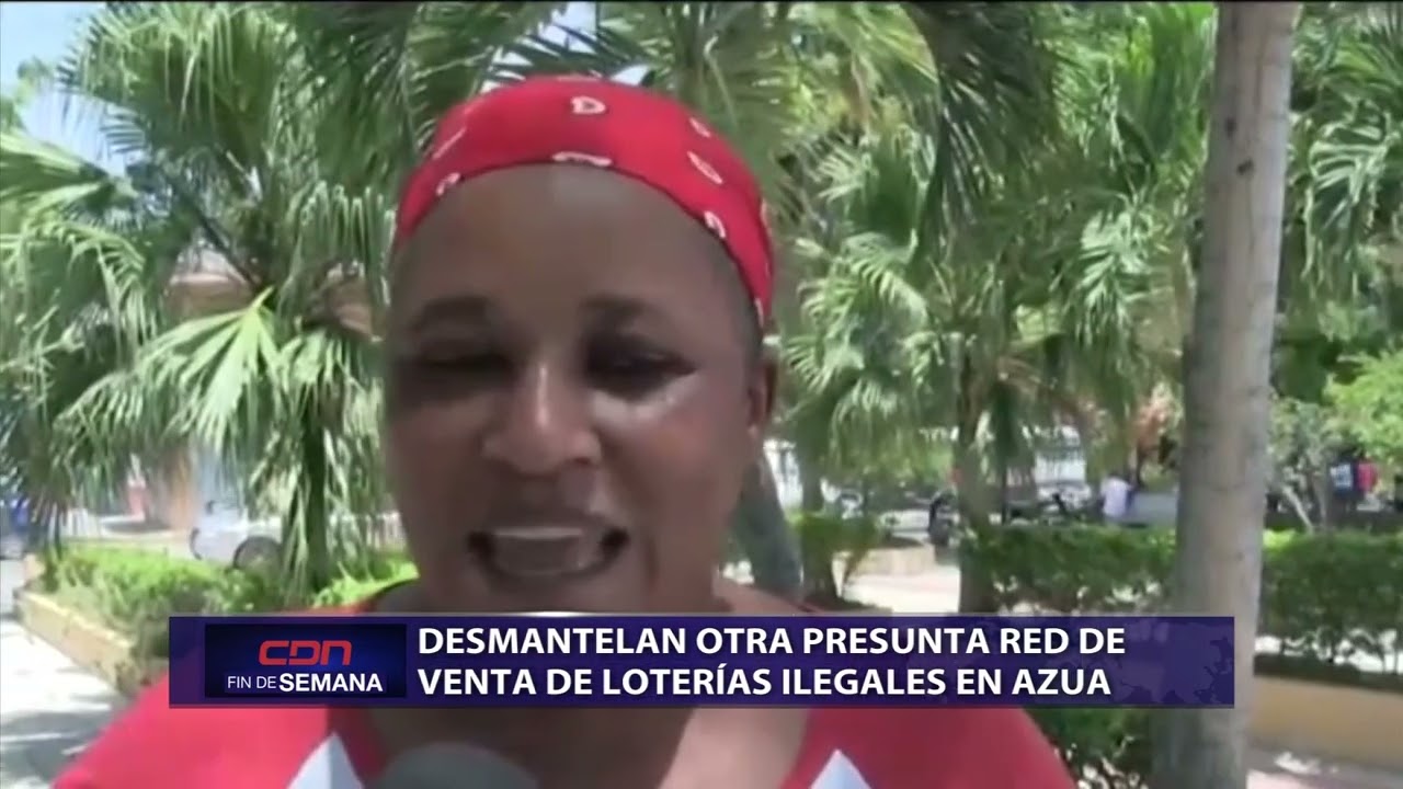 Desmantelan otra presunta red de venta de loterías ilegales en Azua