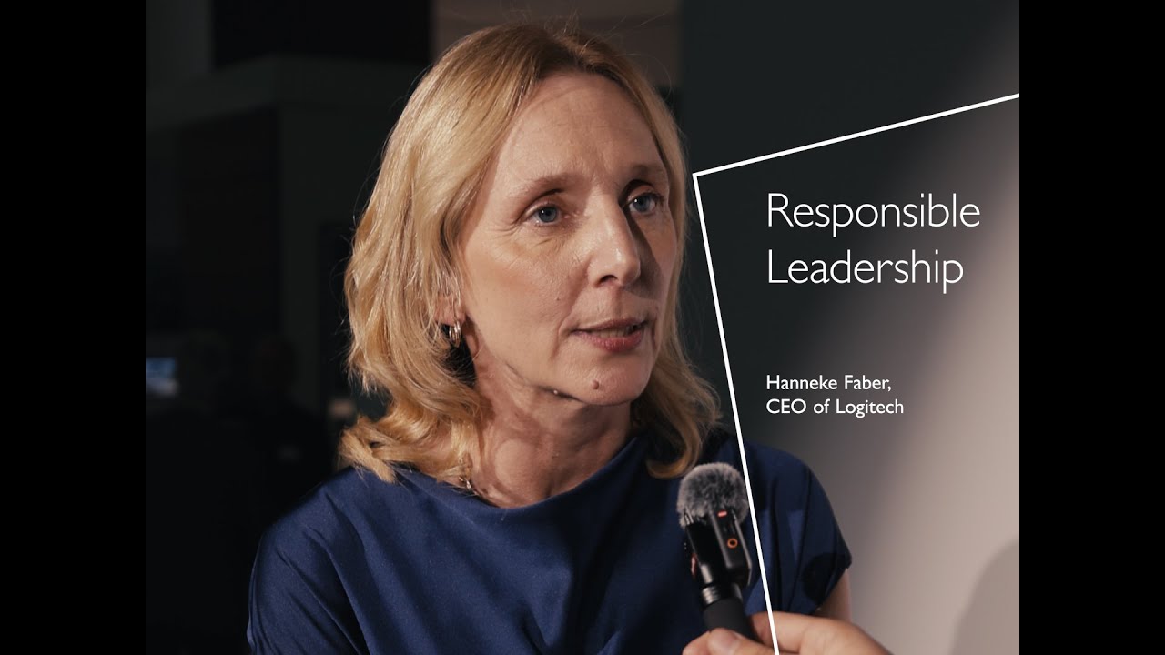 Hanneke Faber | CEO of Logitech | Responsible Leadership