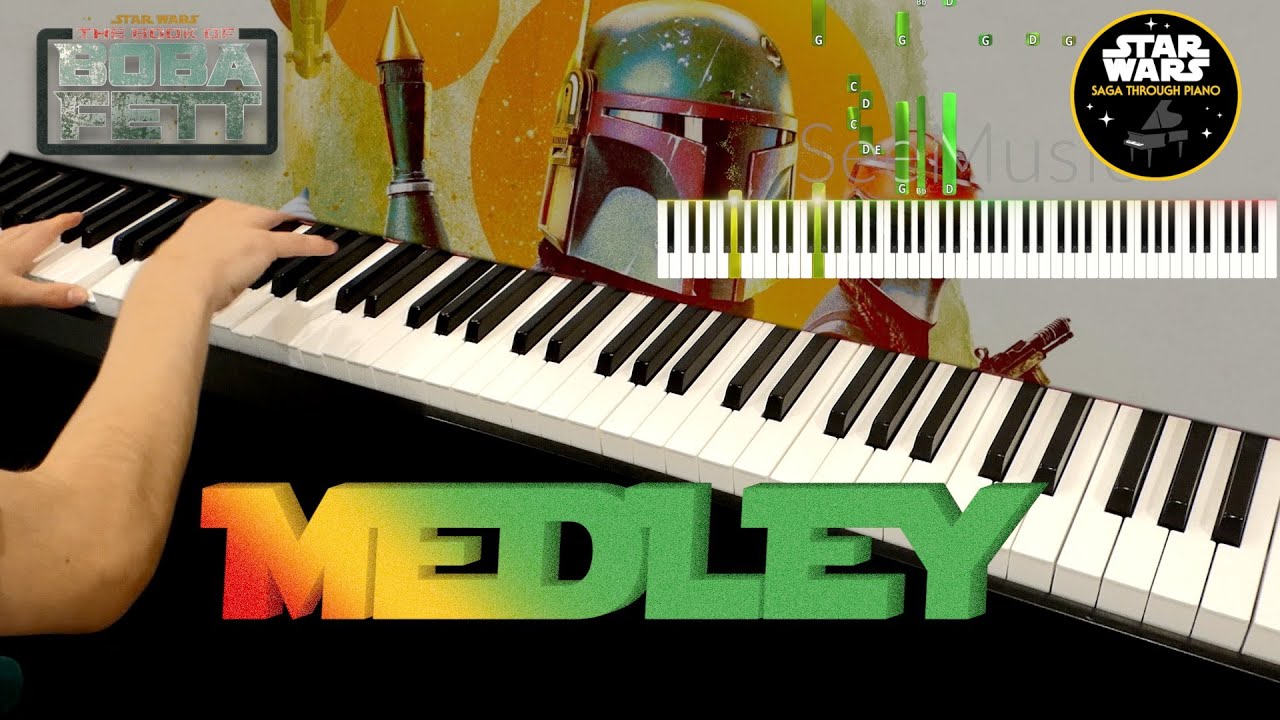 I Played Important Book of Boba Fett Themes on Piano!