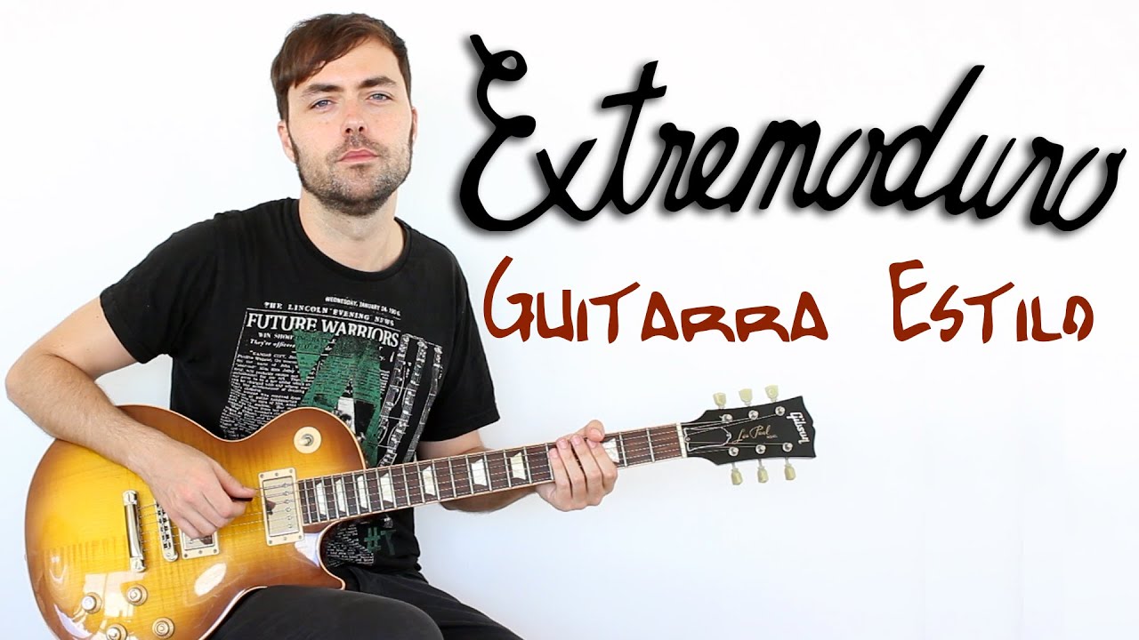 Como Tocar Estilo EXTREMODURO - Guitarra Rock