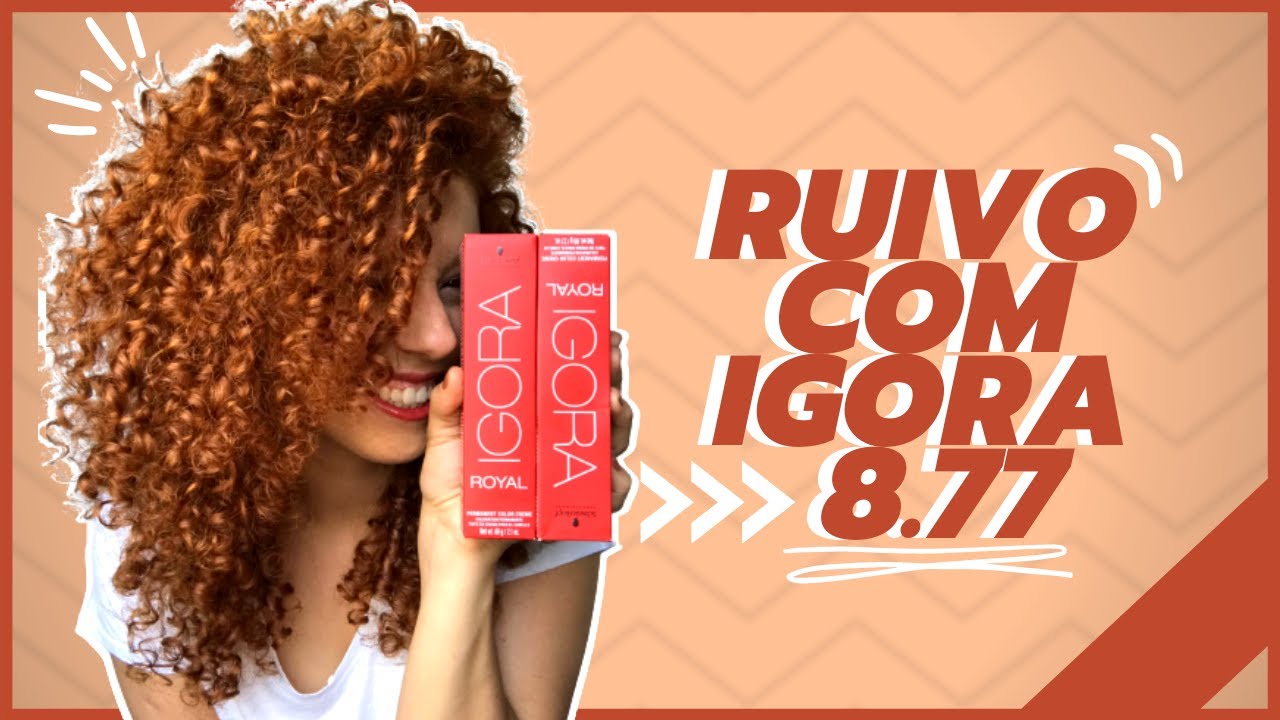 RUIVO COM TINTA IGORA 8.77 - RESENHA