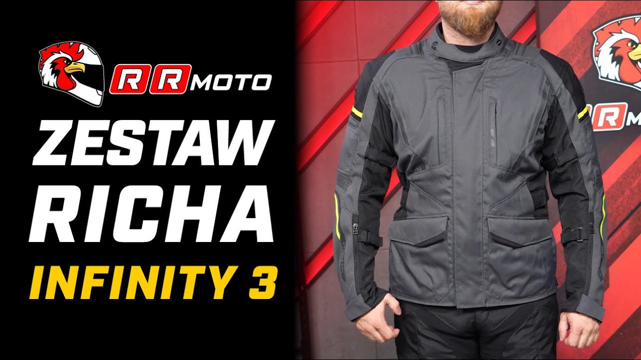 RICHA INFINITY 3 - turystyczny zestaw dla motocyklisty