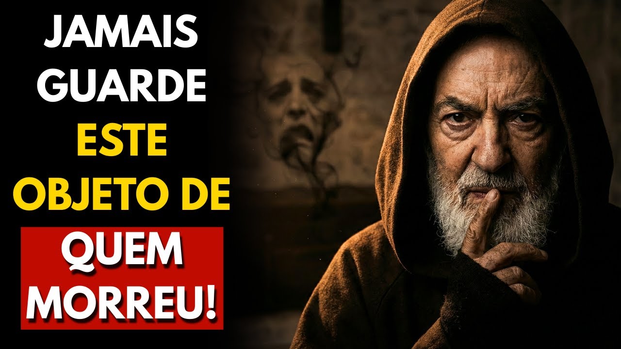 PADRE PIO ADVERTE: JAMAIS GUARDE ESTE OBJETO DE UM PARENTE QUE FALECEU — ISSO PRENDE A ALMA DELE!