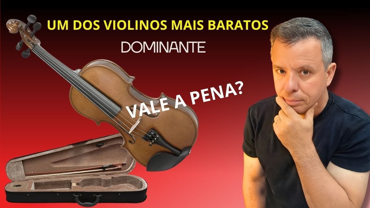 Violino Dominante é bom? Review do Modelo 9649 3/4