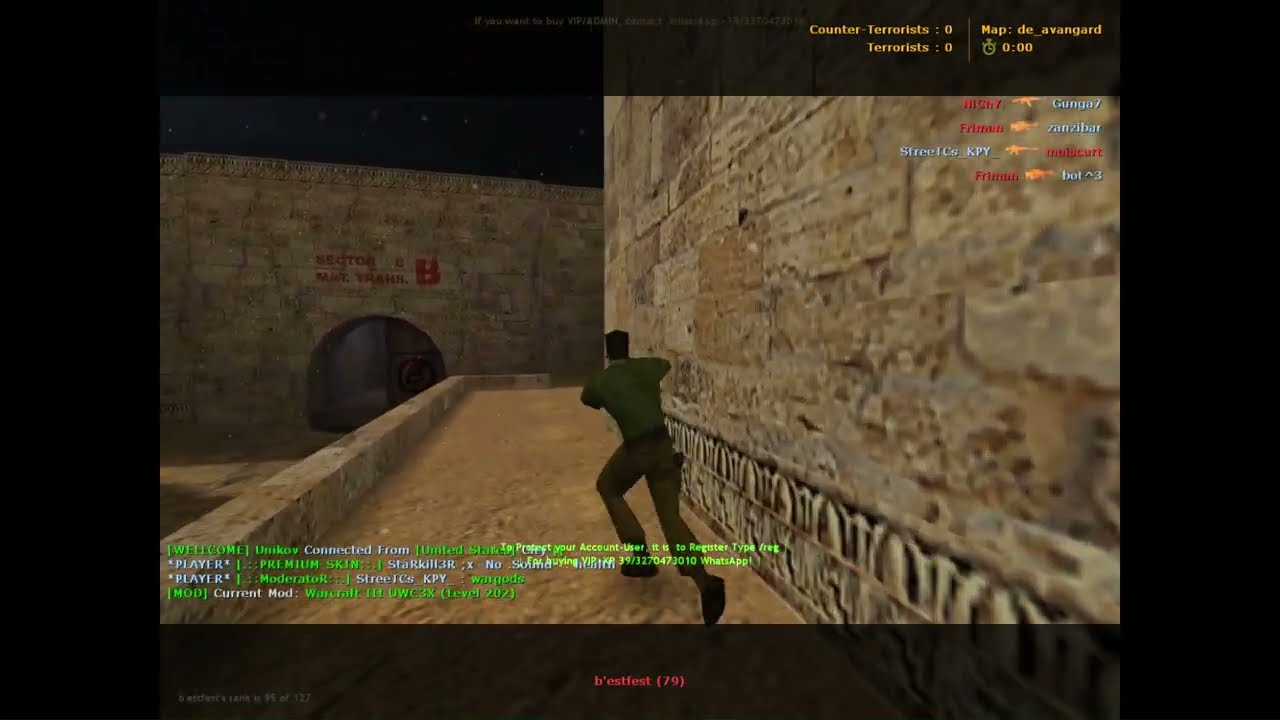 Counter Strike 1.6 i am banned 7 days :) @G-TR-G