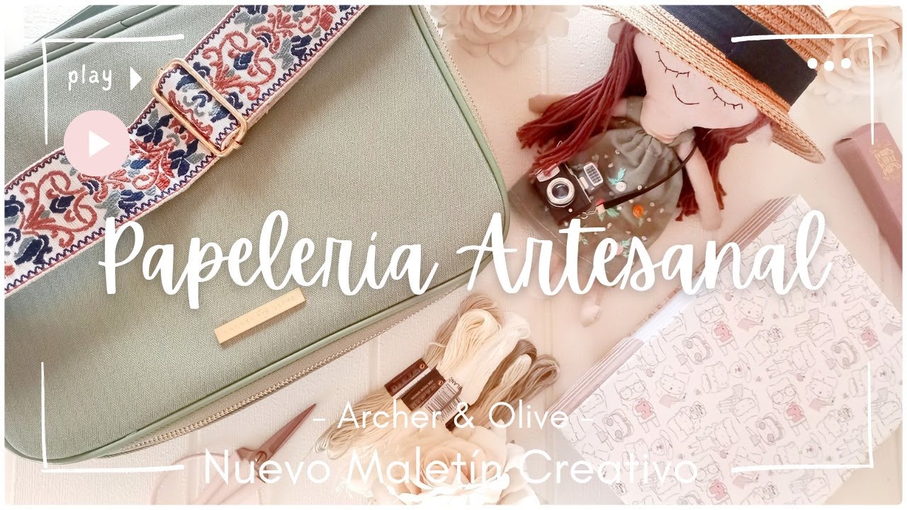 🌸Creo mi propio ART JOURNAL ~ Nuevo MALETÍN CREATIVO ~ 