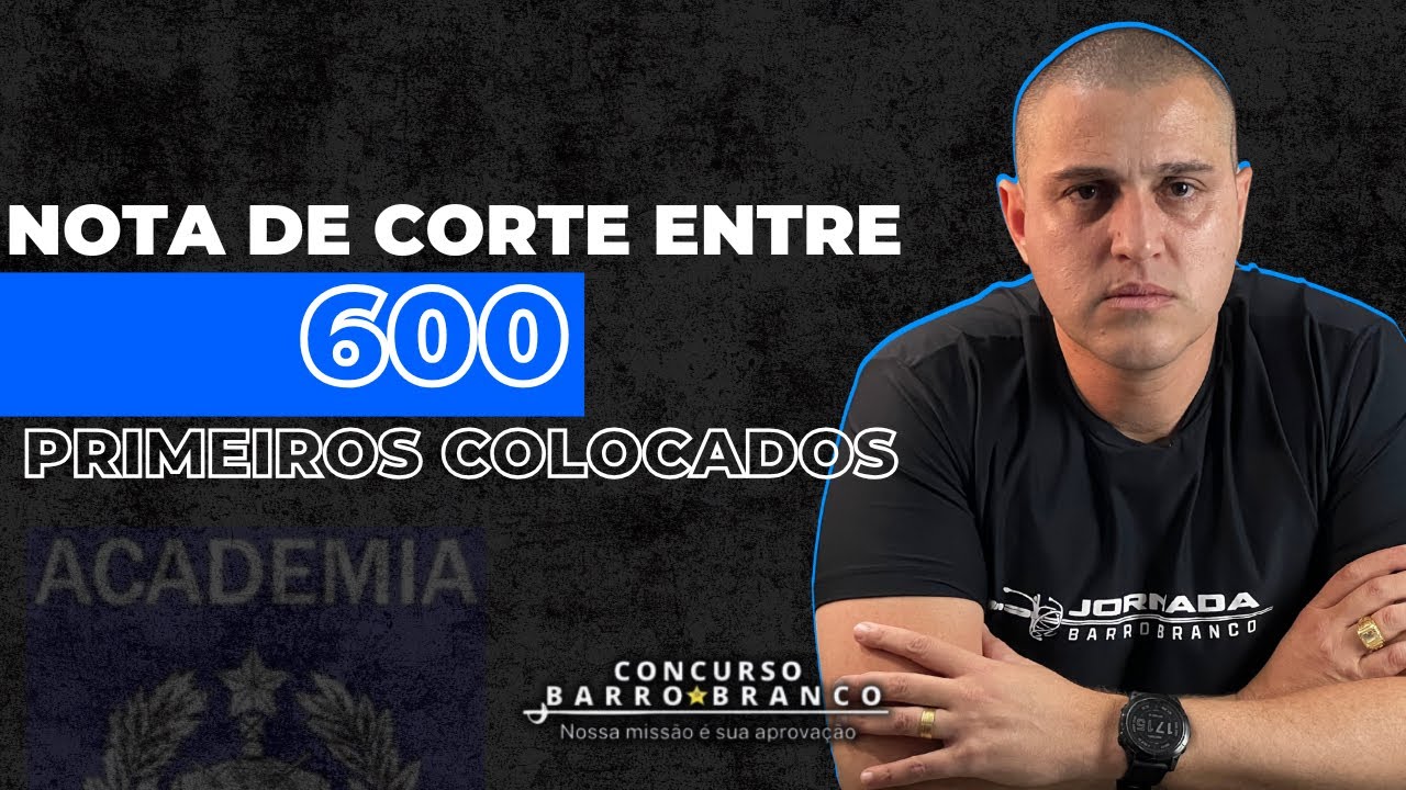NOTA PARA FICAR ENTRE OS 600 COLOCADOS? | Por Alexsandro Gomes