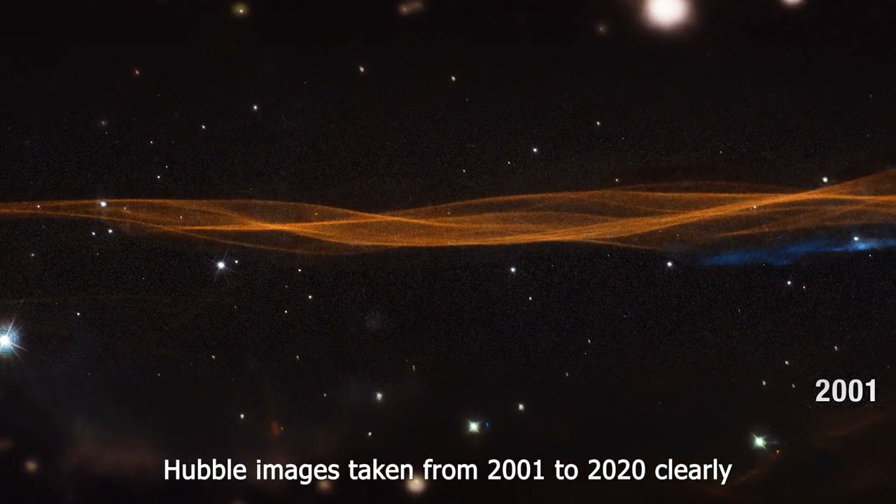 Hubble Telescope Captures Supernova Explosion in the Cygnus Loop! 🌌🚀