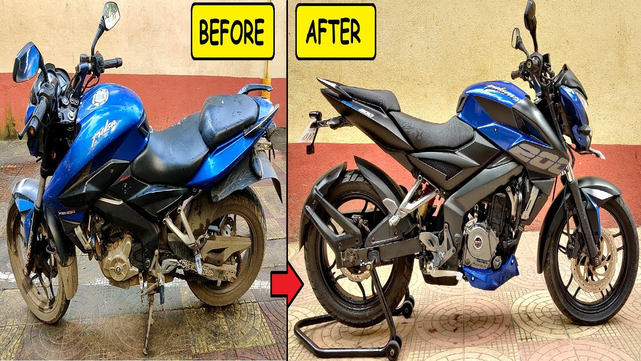 REBUILDING A BAJAJ PULSAR 200 NS | TIMELAPSE |2020 CONVERSION {BS3 - BS6}