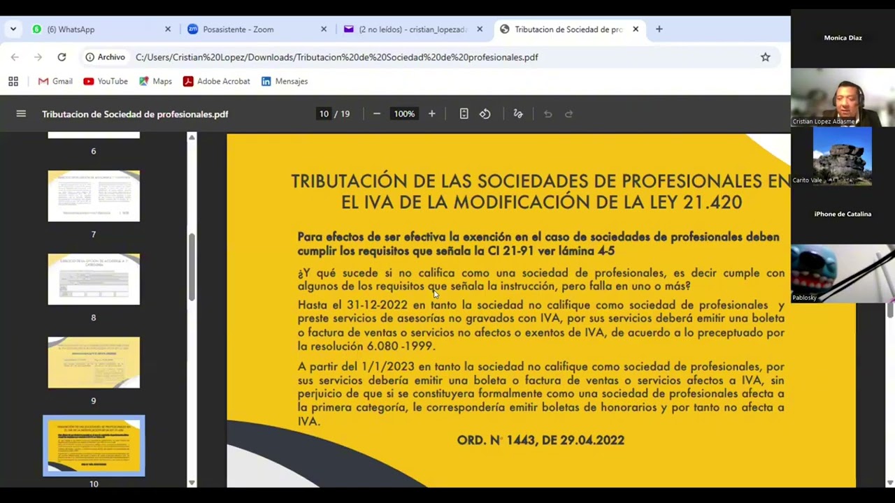 Sesión 2 - Tributación Sociedad de Profesionales