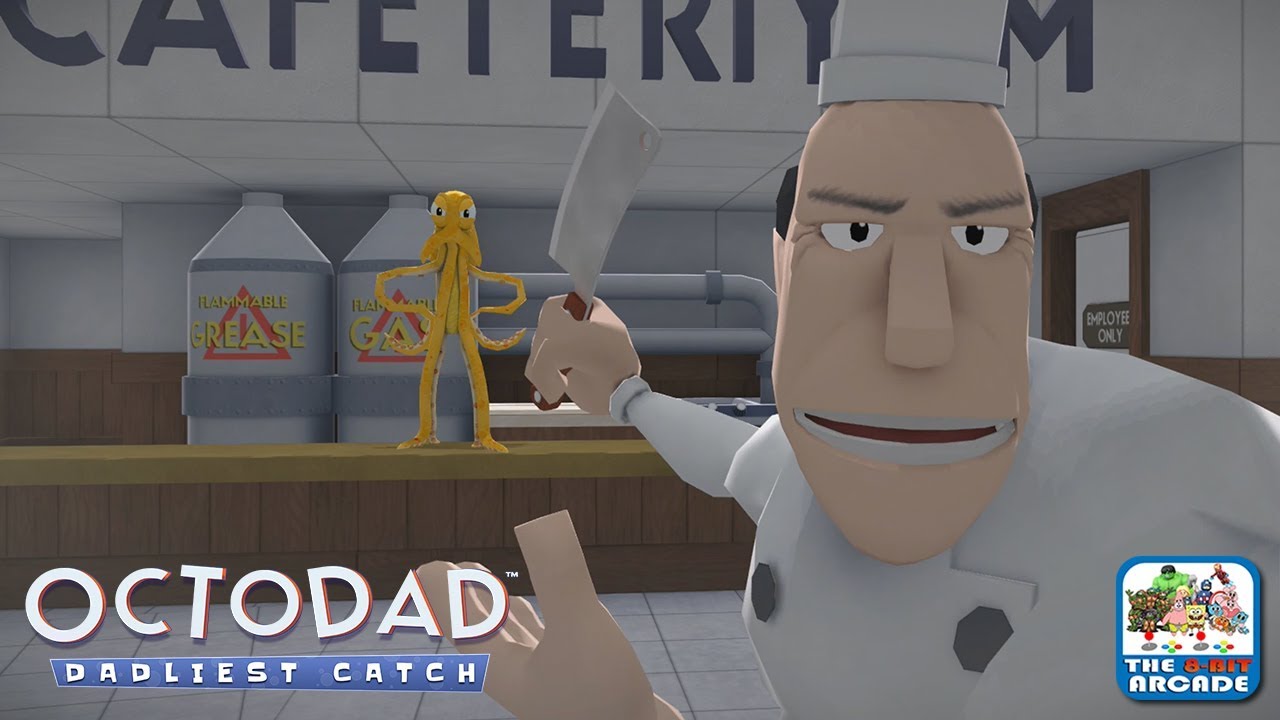 Octodad: Dadliest Catch - Final Showdown with the Chef, THE END (Xbox One Gameplay)
