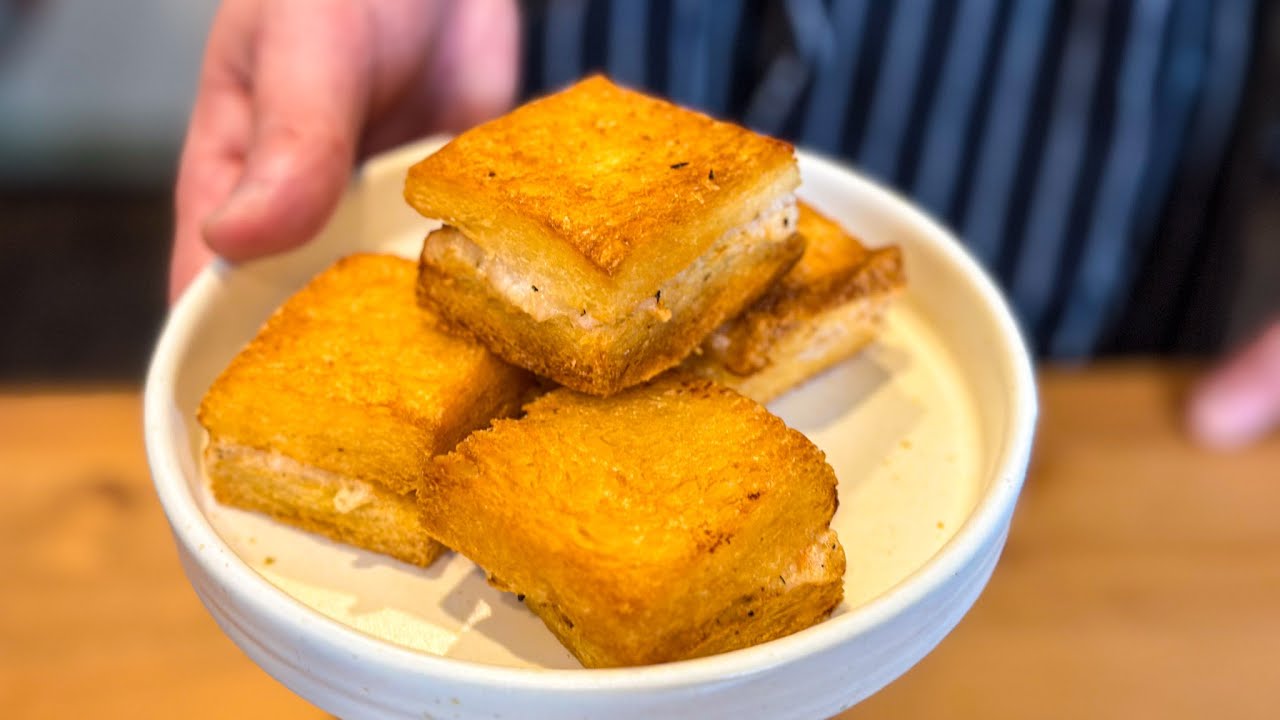 How to Make Shrimp Toast + Gochujang Sweet and Sour Sauce | Chef Kyunbgin Min
