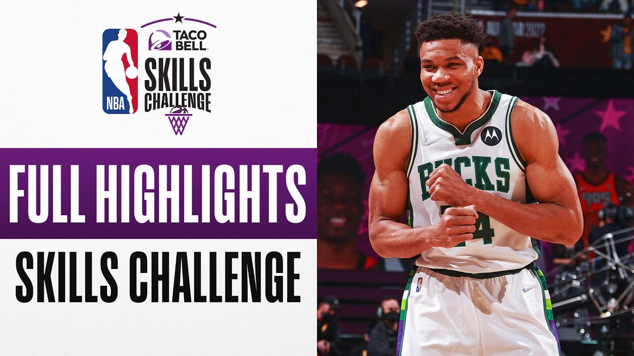 Полная версия конкурса #TacoBellSkills НБА 2022 года 🔥 | Матч всех звёзд НБА 2022 года