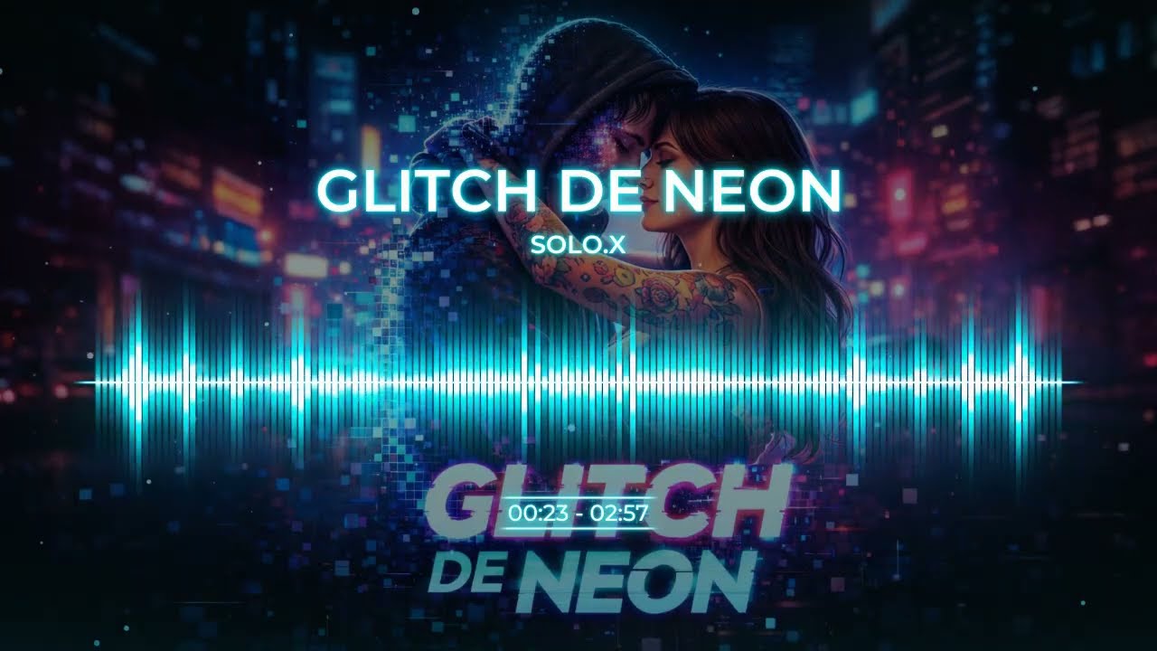 SOLO.X - Glitch de Neon (Visualizer Oficial) | Cuando el Amor es Real