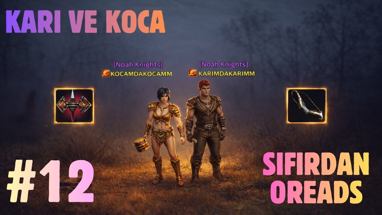 KARI KOCA SIFIRDAN OREADS! - YAYIN KESİTLERİ #12 #knightonline