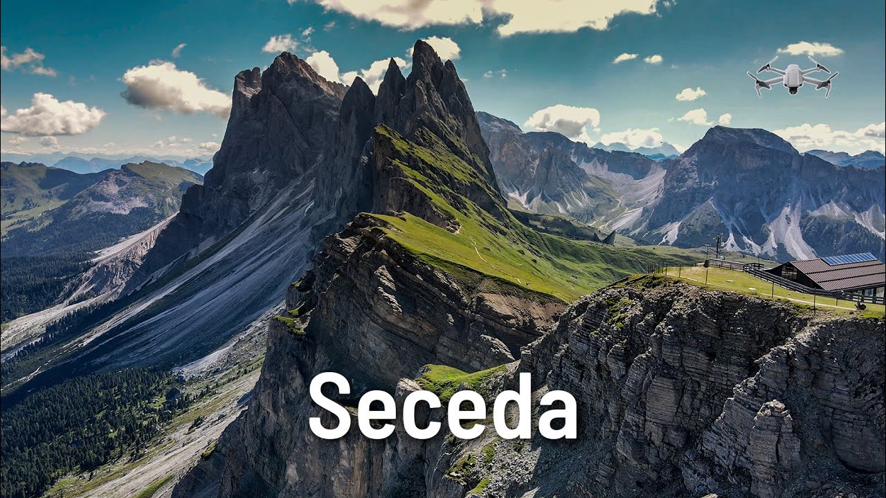 Seceda - Dolomites in Italy (4K) - DJI Mavic Air 2