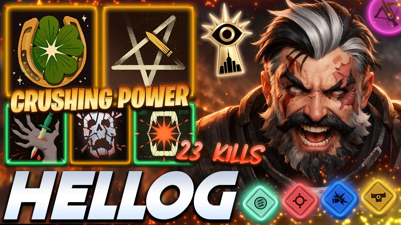 Hellog Venator 23 KILLS CRUSHING POWER - Deadlock Pro Gameplay & Guides [Watch & Learn]