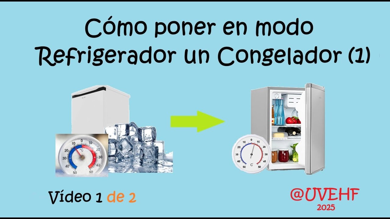 Usar un Congelador como Refrigerador...