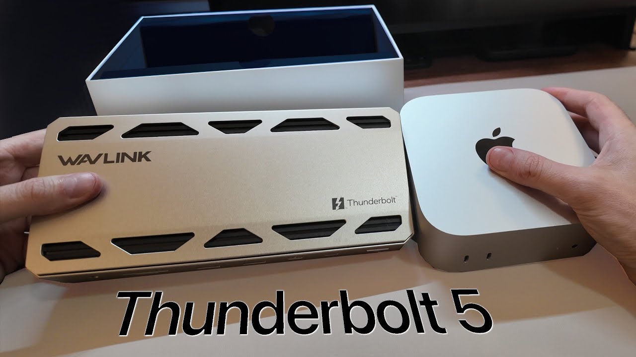 WAVLINK Intel Certified Thunderbolt 5 Dock 12-in-1 Hub