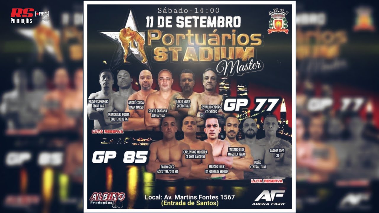 Live Portuários Stadium 90 - Dia 11/09/21