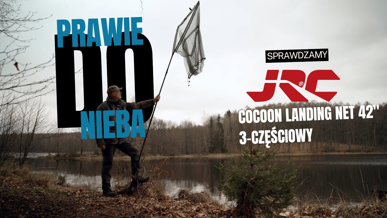 Podbierak karpiowy JRC Cacoon / 3 częściowy - prezentacja