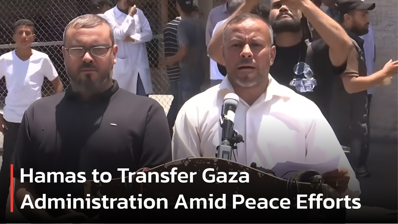 🔴LIVE | Hamas Expected to Dissolve Gaza Government in Major Political Shift | AC113