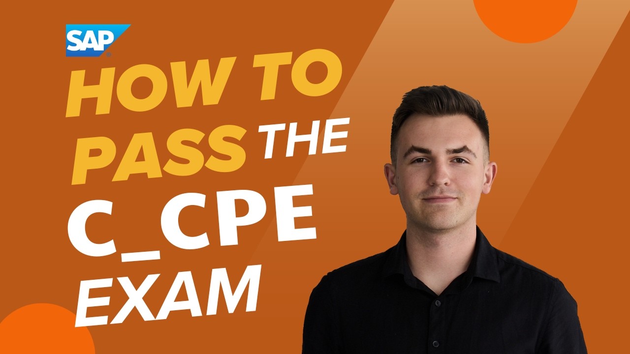 Как сдать сертификацию SAP C_CPE в 2026 году | Полное руководство по пробному экзамену CAP