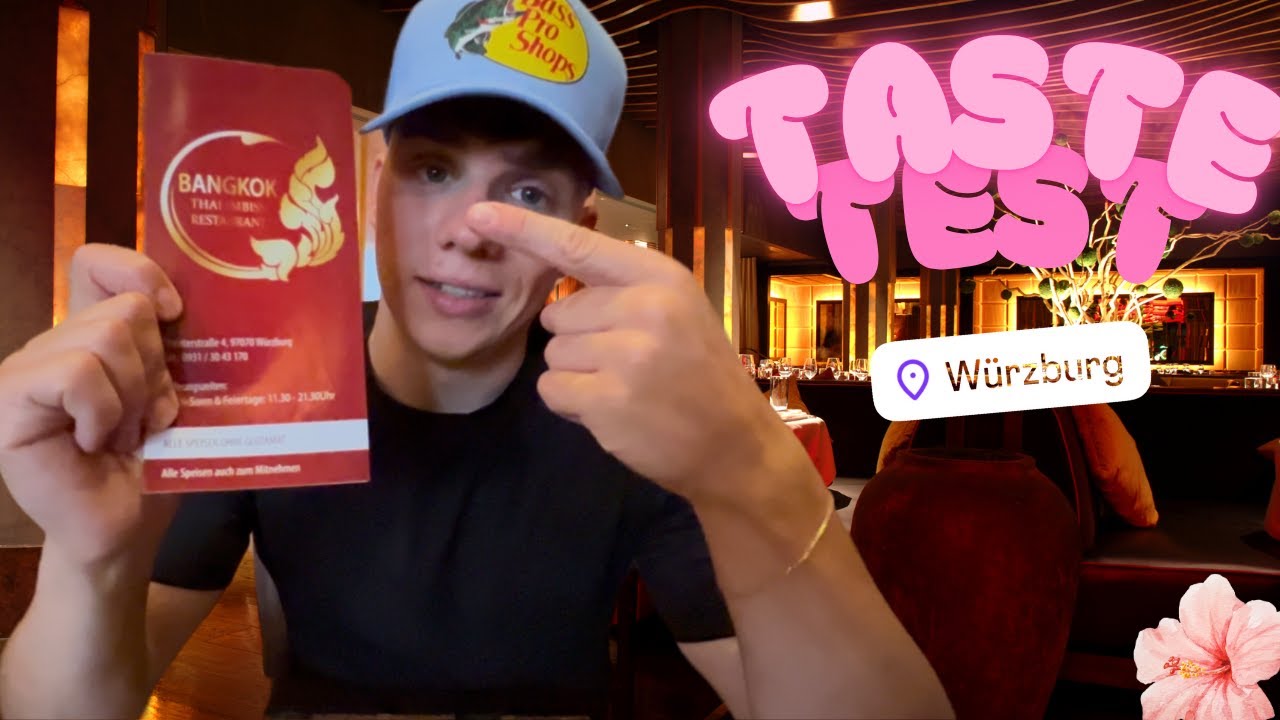 DAS BESTE RESTAURANT IN WÜRZBURG?🤤😱 🍜 BANGKOK WÜRZBURG TASTE TEST😏