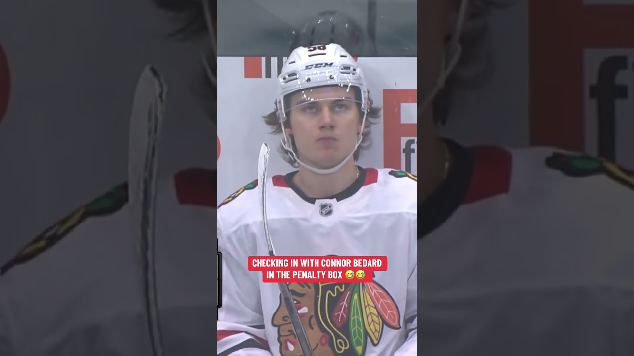 Connor Bedard In The Penalty Box Is A Whole Mood 😡