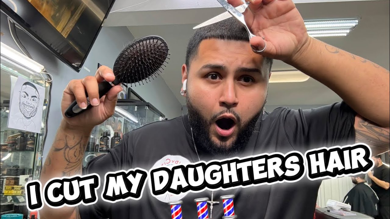 Watch me kut my daughter’s hair! First time doing a bob. Guap Kutz (EP.2) 