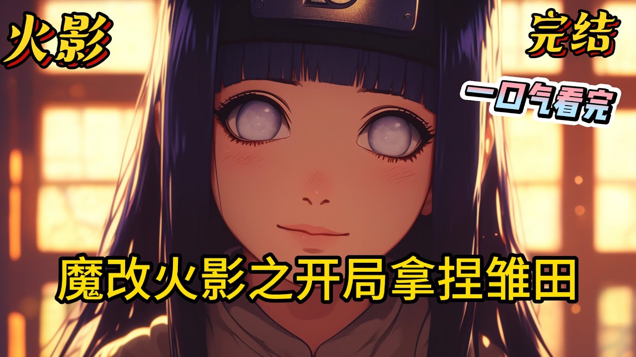 完结《魔改火影之开局拿捏雏田》这是一个魔改后的忍界，在这里发生什么都不足为奇，即使瑞是身穿到木叶村的穿越者，他也对这个癫狂的世界感到不可思议，好歹他也是贴吧的满级火学家，#火影忍者 #动漫 #完结文