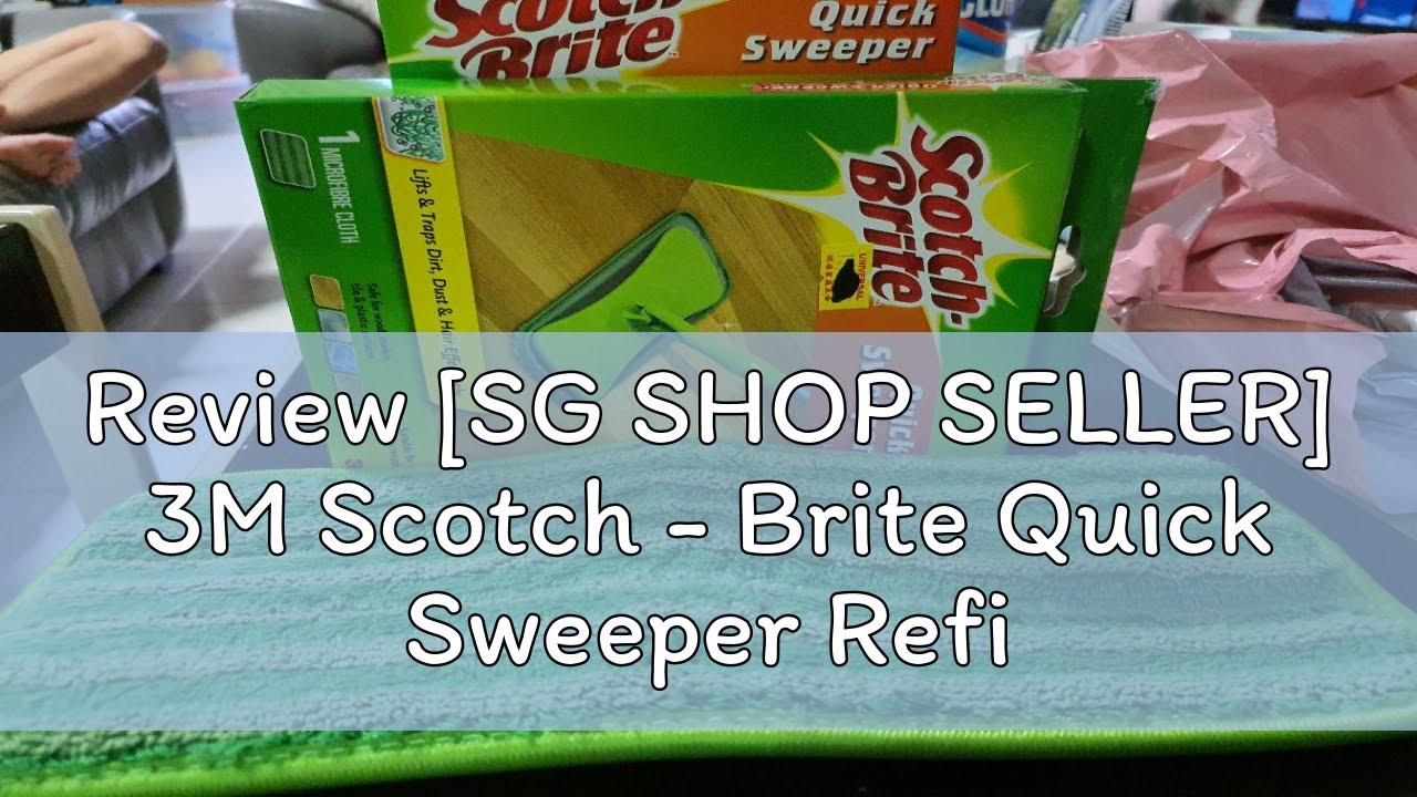 Review [SG SHOP SELLER] 3M Scotch - Brite Quick Sweeper Refill