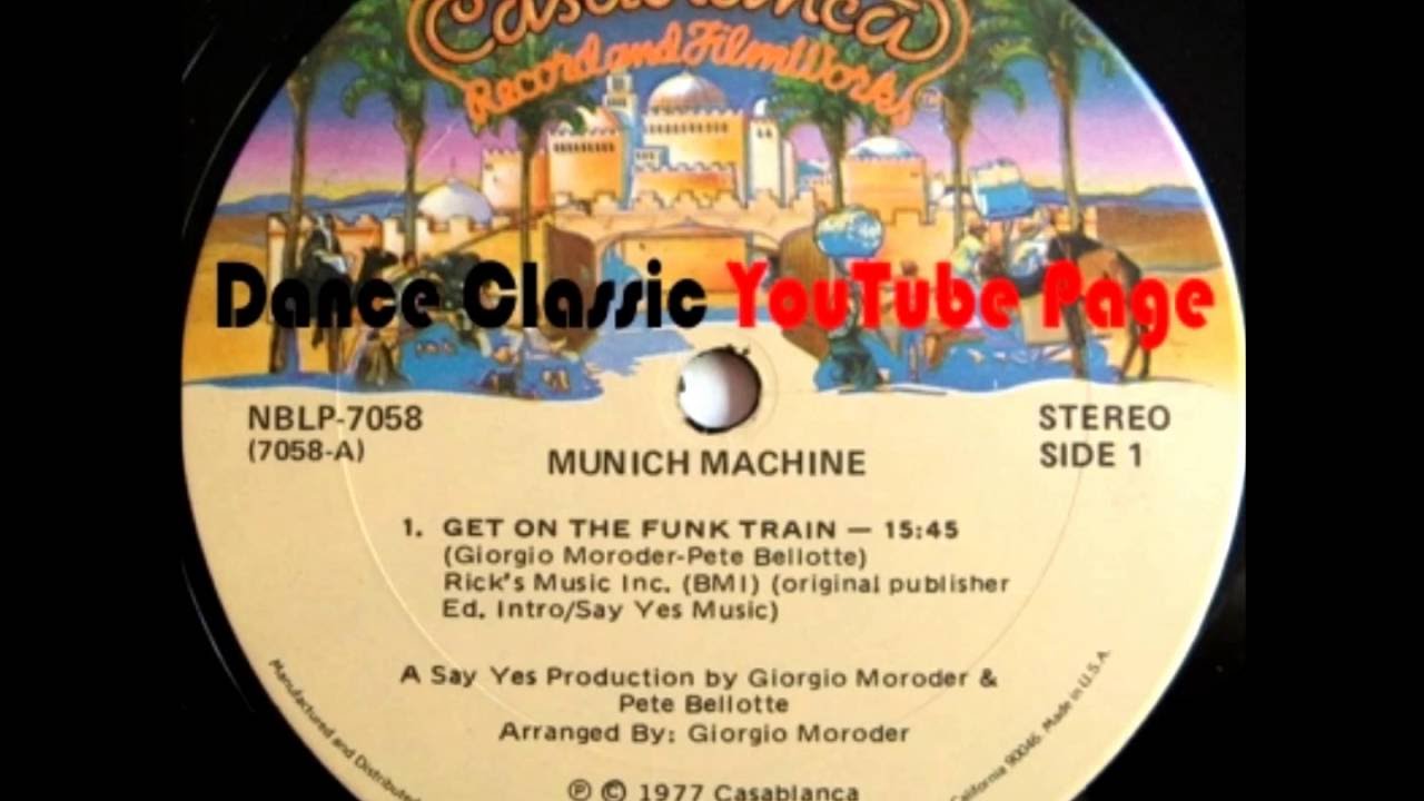 Munich Machine - Get On The Funk Train (Extended)