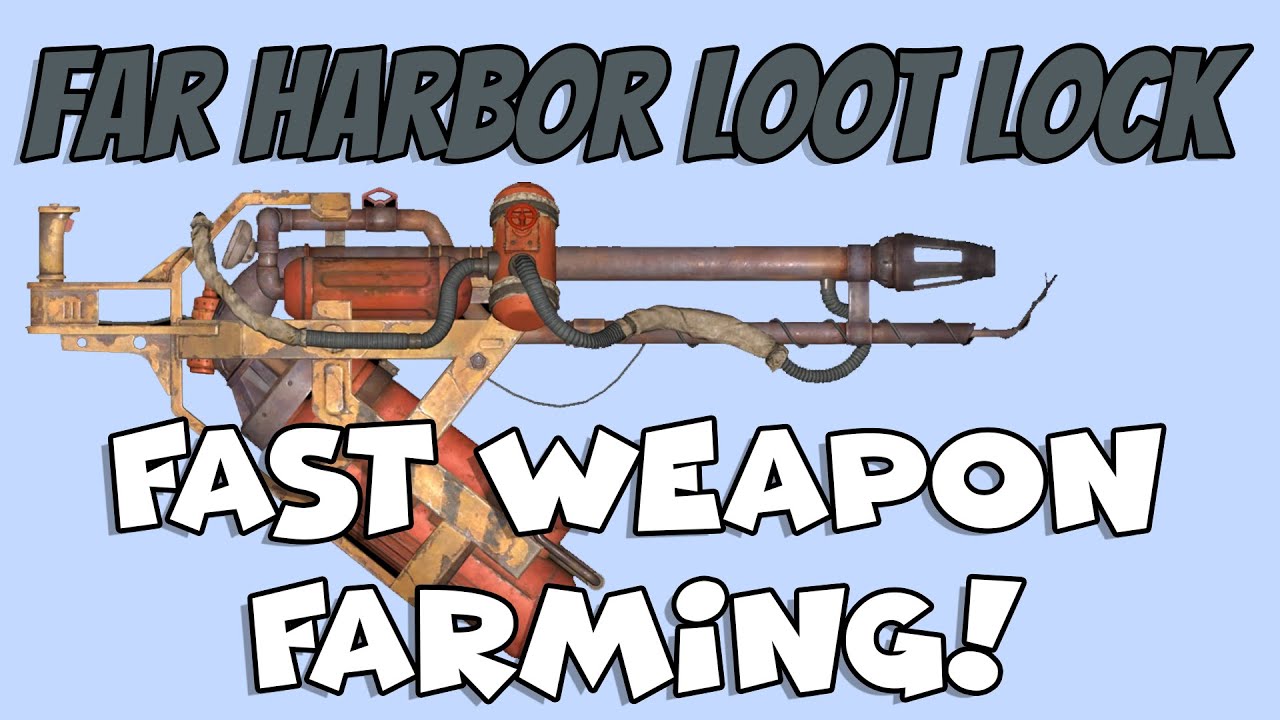 Loot locking the Far Harbor reward? Guaranteed Legendary Gun