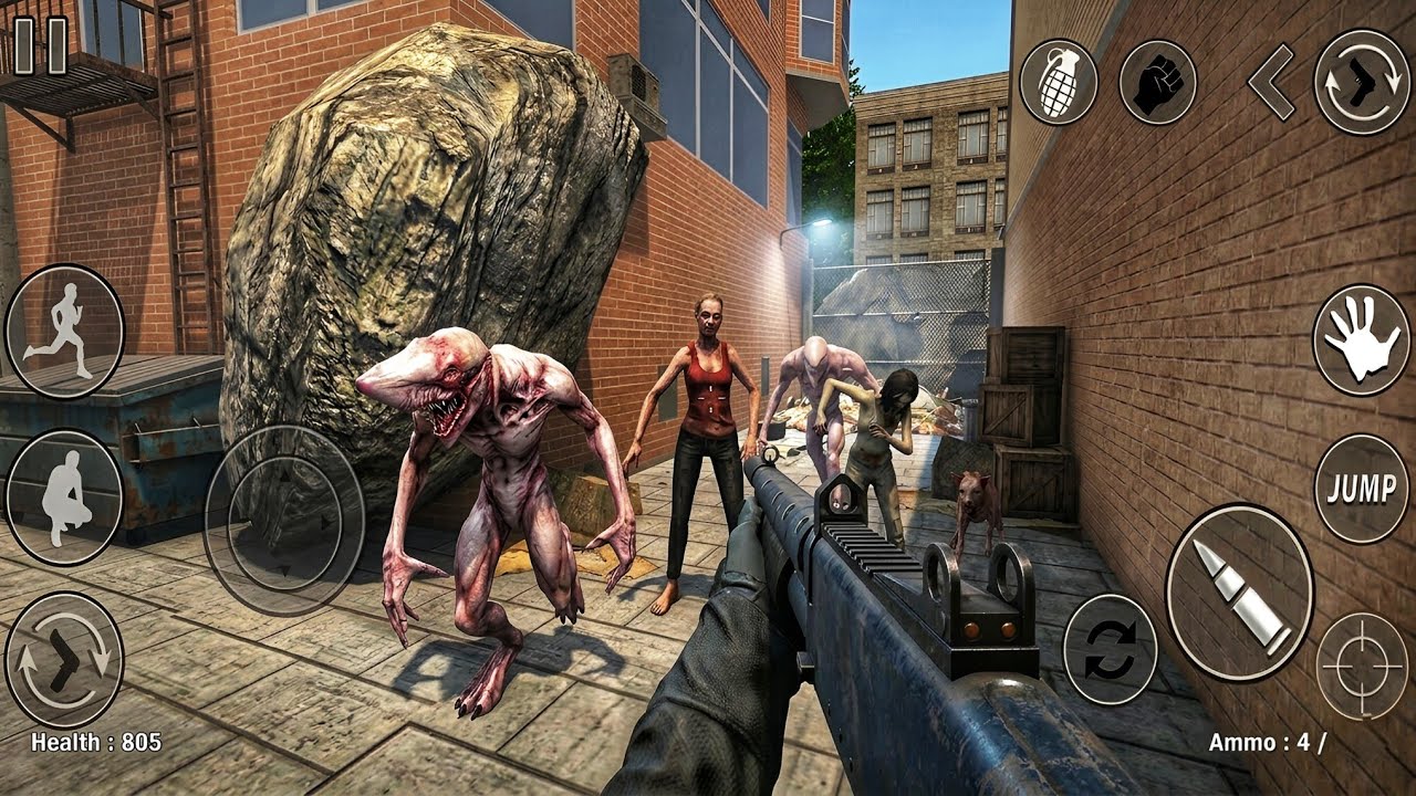 Zombie Monsters 8 - FPS Action Game - Android GamePlay