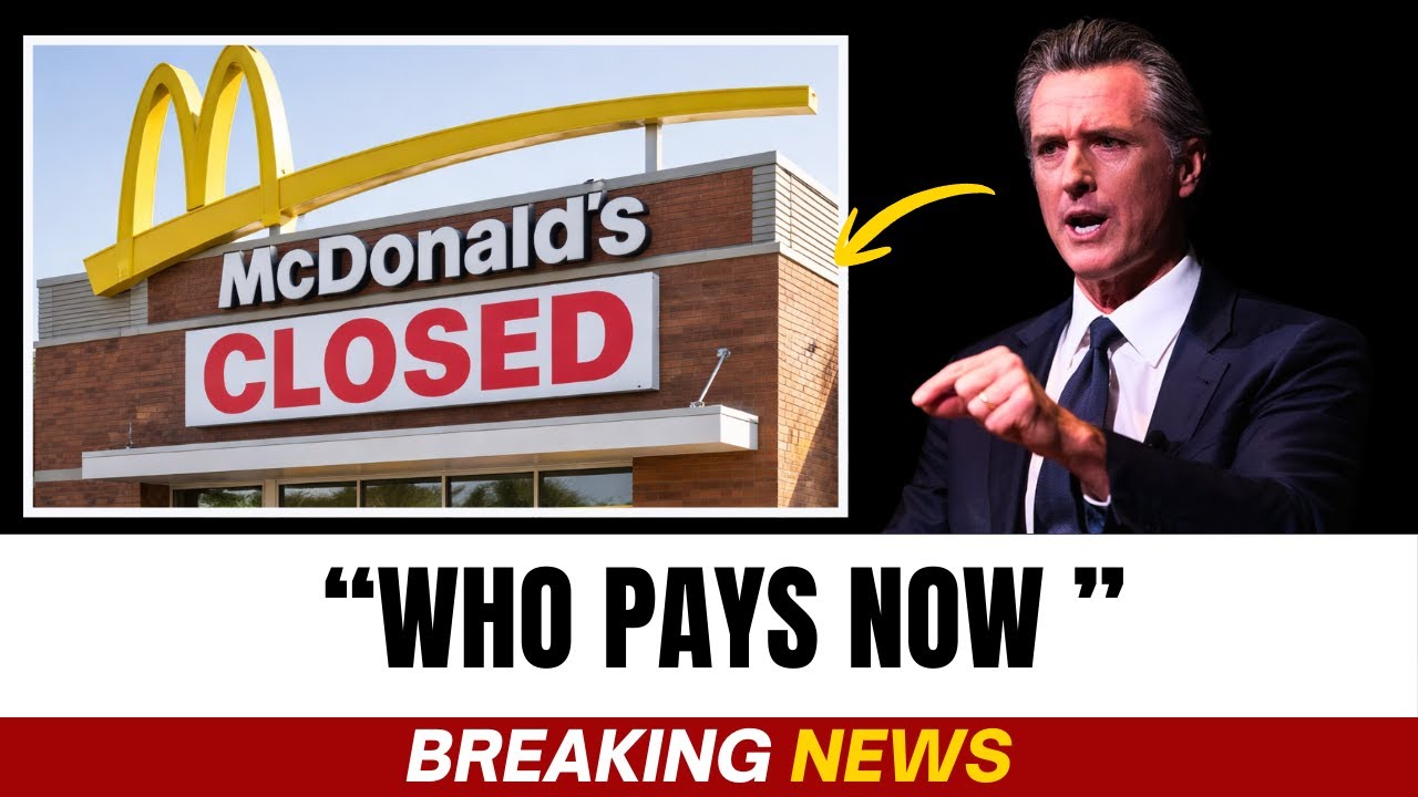 McDonald’s Shuts Down After 30 Years — Why Fast Food No Longer Works in California