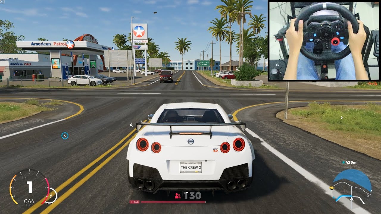 Nissan R35 GTR - The Crew 2 | Logitech g29 gameplay