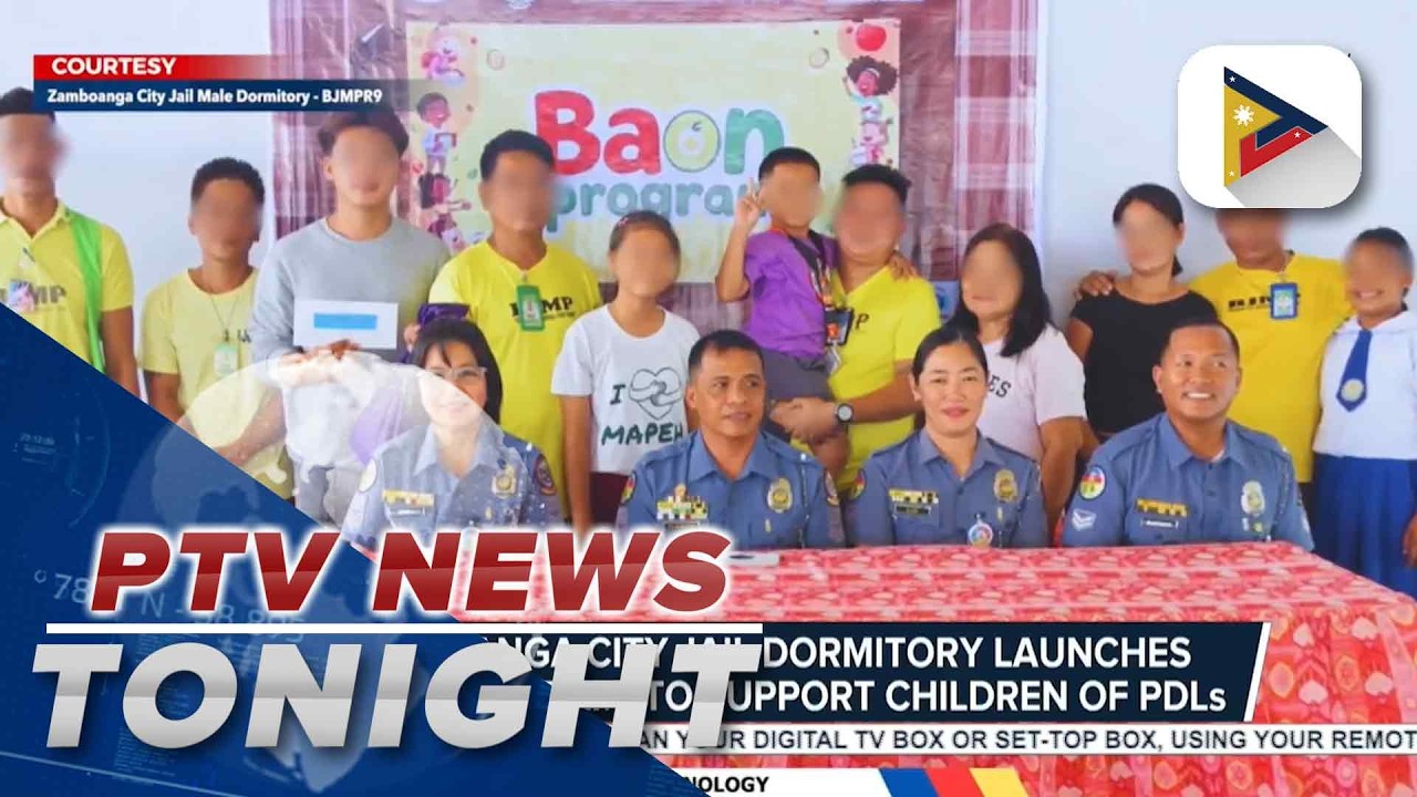 Zamboanga City jail dormitory launches ‘Baon Program’ to support children of PDLs