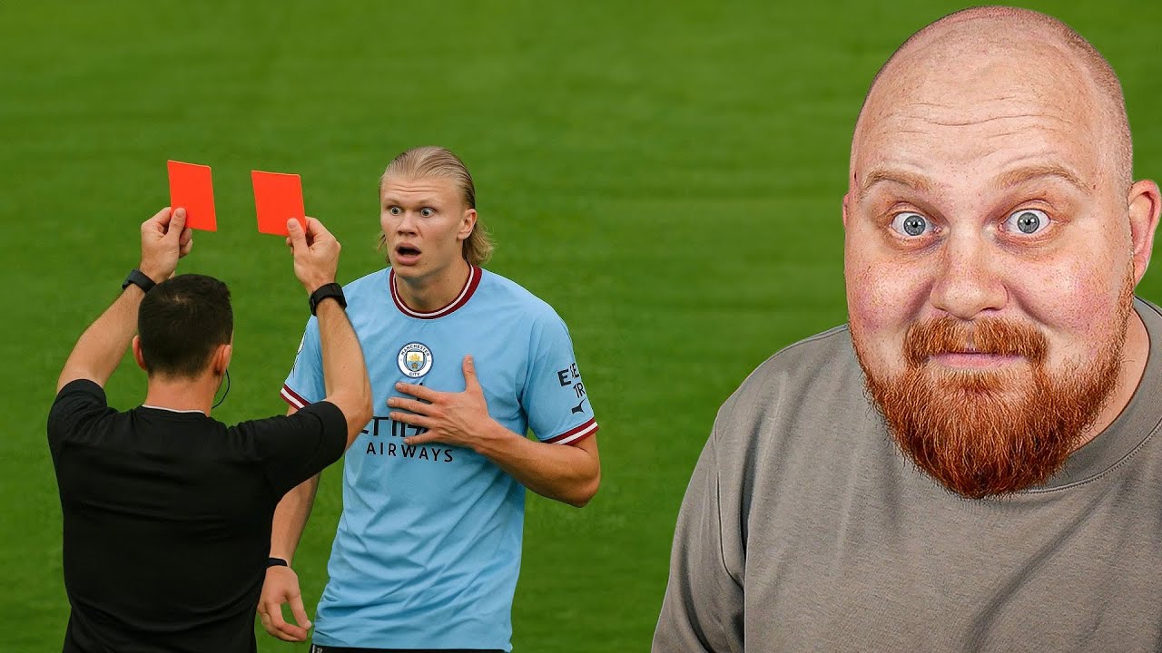 Reagerar på BRUTALA röda kort – spelarna tappade det!