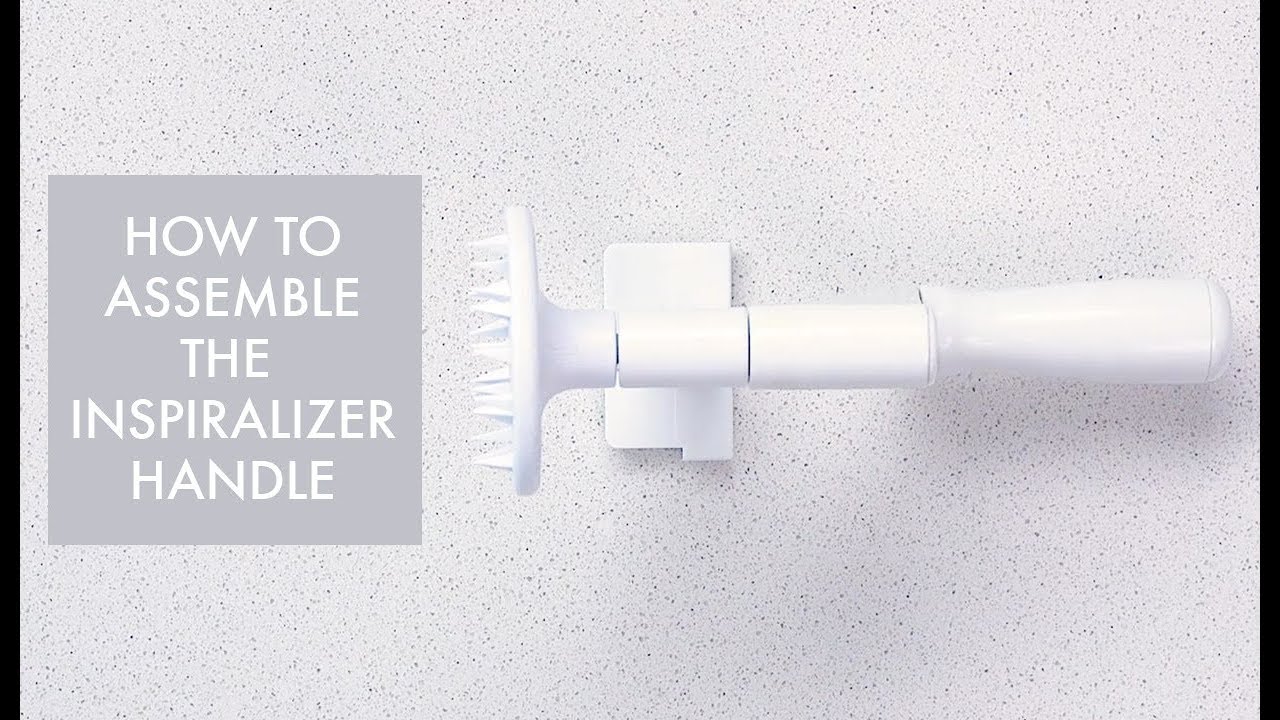 How to Assemble the Inspiralizer Handle